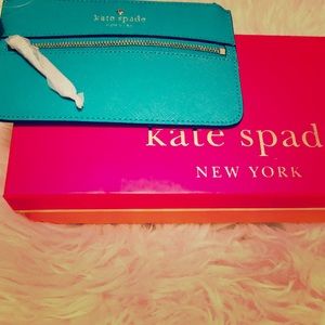 NEW WITH TAGS AND BOX kate spade wristlet